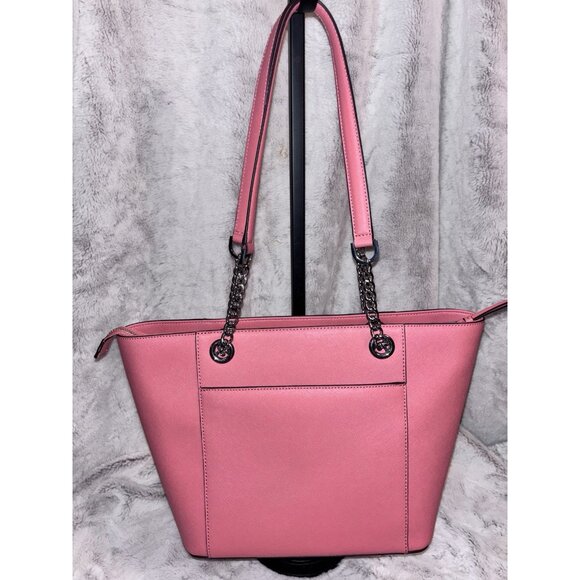 Calvin Klein Hayden Satchel Handbag Pink NWT - Picture 4 of 10